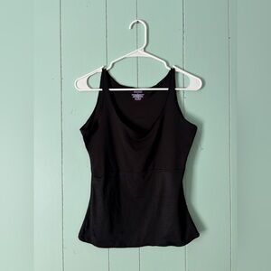 Spanx womens shapewear black tank casual everyday large Sara Blakely